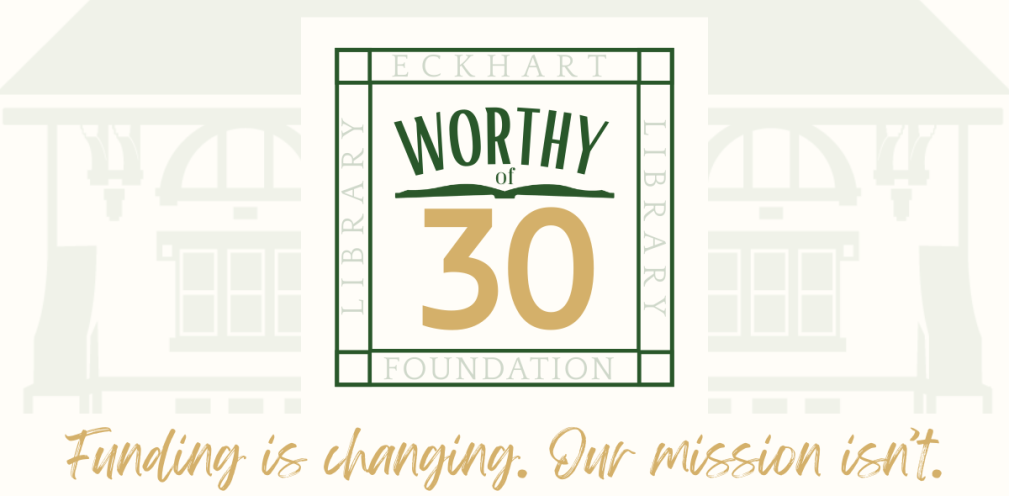 “Worthy of 30” Campaign Looks to Fill the Gap in Local Library Funding
